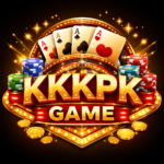 Colorful casino game logo design